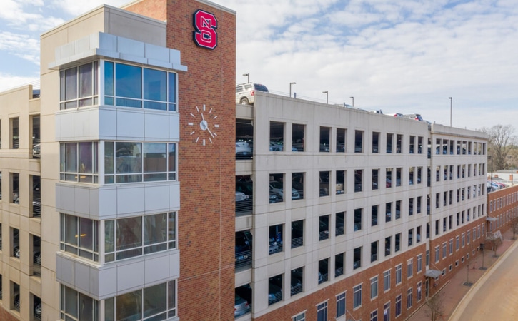 valentine commons off campus apartments just steps from nc state parking garage amenities